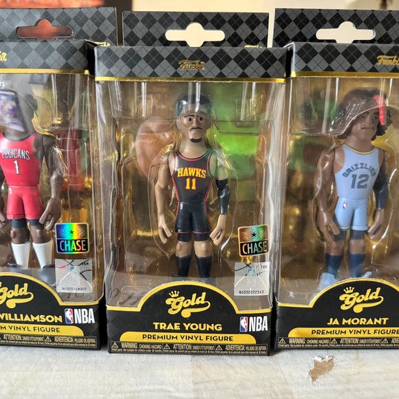9 funko gold nba chase variants - Picture 3 of 3